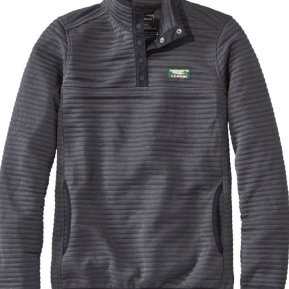L.L. Bean Tops - LL Bean Women's Airlight Knit Pullover - Gray, Size M